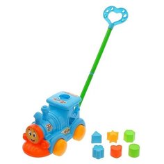 Каталка на палке «Паровозик», микс Лесная Сказка