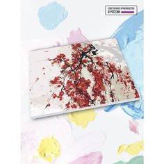 Картина по номерам Китайская живопись Сакура, 40 х 50 см
