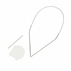 Спицы круговые Maxwell на тросиках Black, 1,5 мм, 40 см (MAXW.40-15)