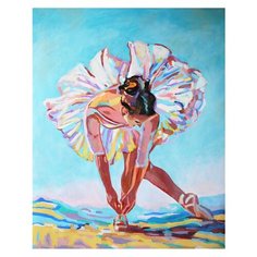 Картина по номерам Балерина 40х50 см АртТойс
