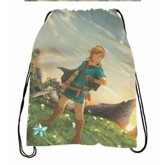 Сумка-мешок для обуви The Legend of Zelda, Легенда о Зельде №1 Migom