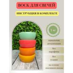 Воск для свечей / Микс 56 / 1 кг Hobbyscience.Ru