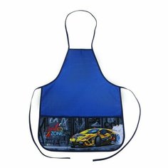 Фартук для труда + нарукавники 490 х 390/240 х 145 мм, 2 кармана, ФН 61-1 Auto urban 69403 Оникс