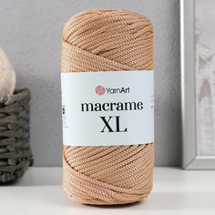Пряжа "Macrame XL" 100% полиэстер 130м/250г (131 св. вереск) Россия