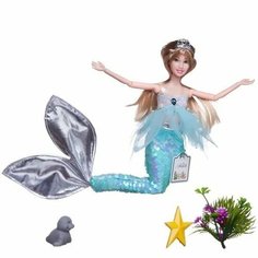 Кукла "Atinil (Атинил). Русалочка" мятный костюм, с аксессуарами, 28см Junfa Toys