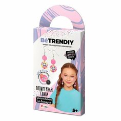 Набор по созданию украшений из полимерной глины, Be TrenDIY COLD CLAY, «Серьги» ВОЛШЕБНЫЙ МИР