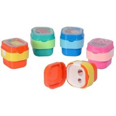 Точилка 2 отверстия с контейнером "Корзинка с ягодами", микс Bruno Visconti