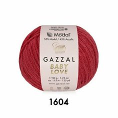 Пряжа Baby Love Gazzal (1604), 50 г, 115 м, 55% модал, 45% акрил (2 шт.)