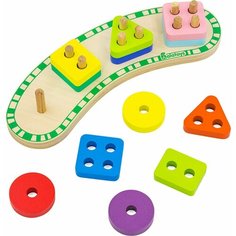 Alatoys / Сортер Alatoys 12 элементов 3 шт