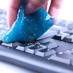 Гелевый слайм очиститель, микс цветов, 80 г Noname