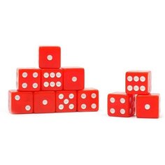 Кости игральные 1.6 х 1.6 см, фасовка 100 шт Noname