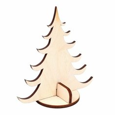 Модель из дерева «Ёлка сборная №2», 5 штук Woodland