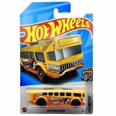 HKJ68 Машинка игрушка Hot Wheels металлическая коллекционная Hot Wheels High желтый