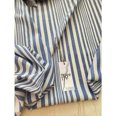 Ткань Плательно-блузочная вискоза с купро и льном, 1 м. Noname