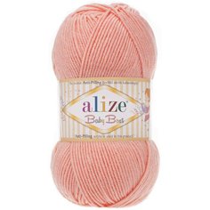 Пряжа Alize Baby best персиковый (145), 90%акрил/10%бамбук, 240м, 100г, 3шт
