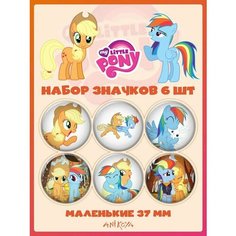 Значки на рюкзак Май литл пони млп My Little Pony Ani Koya