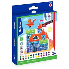 Berlingo Набор фломастеров "Замки" (WP00224), белый, 1 шт.