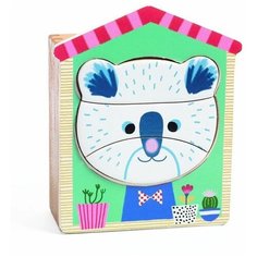 Пазл DJECO Первый Портрет (01679), 15 дет., 11.6х14.1х6 см