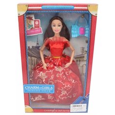 Игровой набор "Красотка", в комплекте кукла 28см, предм.1шт. Shantoy Gepay CF-03B Наша Игрушка