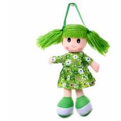 Мягкая кукла в платьишке, цвета Микс Denco Store