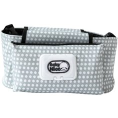 Сумка-органайзер Baby Nice на коляску "Горох", серый