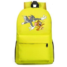 Рюкзак Том и Джерри (Tom and Jerry) желтый №4 Noname