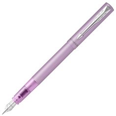 Ручка перьевая Parker "Vector XL Lilac" синяя, 0,8мм, в подарочной упаковке.
