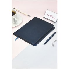 Ежедневник BrunoVisconti недатированный, А5 (156 х 207 мм), "MEGAPOLIS MAGNET" темно-синий 240 стр, Арт. 3-226/02