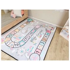 Утолщенный детский мягкий коврик "Игра" 200*150*1,5см КНР