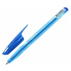 Ручка шариковая Green Ice стержень синий, узел 1.0 мм, трёхгранная, одноразовая (50 шт) Maped
