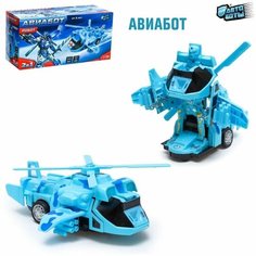 Робот Авиабот, трансформируется, световые и звуковые эффекты Enkara