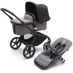Детская коляска 2 в 1 Bugaboo Fox5 Black/Grey Melange/Midnight Black