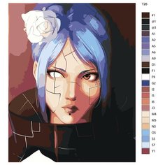 Картина по номерам Т 26 "Конан - Аниме Наруто", 70x90 см Brushes Paints