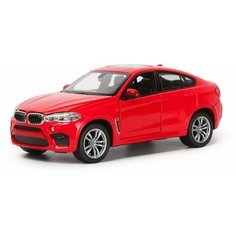 Машина Rastar 1:24 BMW X6M Красная 56600