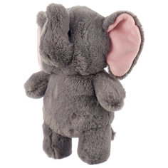Мягкая игрушка ABtoys Флэтси Слон серый, 27 см, серый
