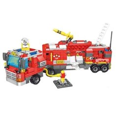 Конструктор ZHBO City Urgent Rescue 6758 Пожарная команда, 679 дет.