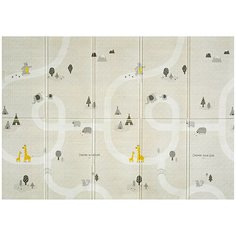 Коврик Parklon PM-421, лесные тропинки, 200х140 см