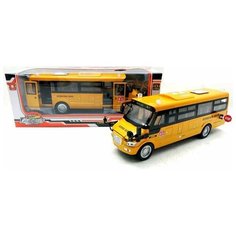 Next Автобус школьный инерционный, свет, звук 671 с 3 лет