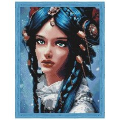 Алмазная мозаика "Принцесса планеты Уран", 65x50 см, Цветной (Standart)