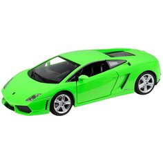 Машинка игрушка Lamborghini Gallardo LP560-4, металлическая, ТМ "Автопанорама", масштаб 1:24, цвет зеленый, открываются двери и багажник