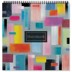 Альбом для эскизов на спирали Erich Krause «Абстракция», 29 x 29 см, 40 листов