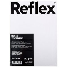Калька REFLEX А4, 110 г/м, 100 листов, Германия, белая, R17120