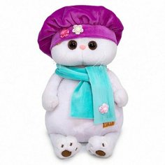 Мягкая игрушка Basik&Ko Кошечка Ли-Ли, в берете, 24 см (LK24-066)удалить ПО задаче Basik&Co