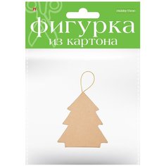 Фигурка из картона. "Елочка" 10x1,3x12 см Hobby Time