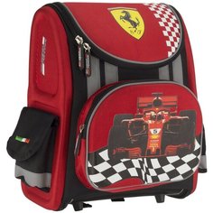 Рюкзак школьный Ferrari FEGB-UT1-114, с EVA спинкой, для мальчиков. Seventeen