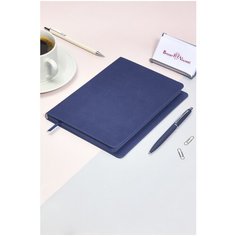 Ежедневник BrunoVisconti недатированный, А5 (156 х 207 мм), "MEGAPOLIS MAGNET" синий 240 стр, Арт. 3-226/05