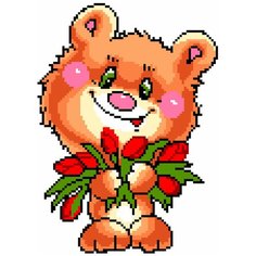 Набор для вышивания крестом "Nitex", 22 х 25 см. 2136