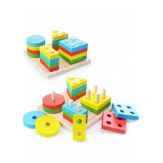 Логическая пирамидка Геометрия на квадрате, Щепка