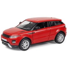 Металлическая инерционная машинка Range Rover Evoque, 1:32, матово-красная АВТОПАНОРАМА