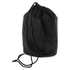 Мешок для обуви и мячей «Стандарт», круглое дно, 360х220 мм, чёрный Calligrata